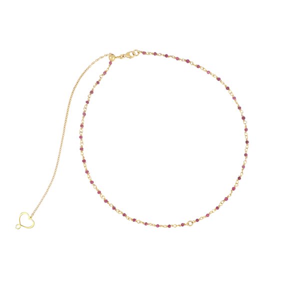 Collana Maman et Sophie Donna Segni di Te in Argento Rubino RCCMBRB - RCCMBRB